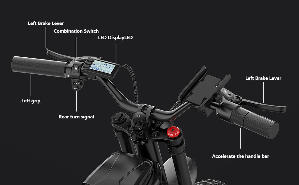 50MPH/40MPH Electric Bike for Adults, 4000W/6000W Electric Dirt Bike with 60V25Ah Battery, Max 50Miles, Dual Hydraulic Brake, Full Suspensions Ebike for Teens, 19'' Motorcycle Tire