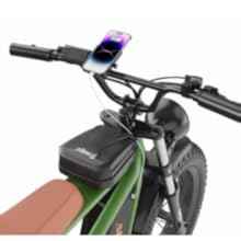 Freego Electric Bike for Adults, Dual Motor & Dual Battery, 2000W/48V/40Ah/55Ah, 20"x4.0" Fat Tires Off Road Electric Bicycle with Removable Battery, 34MPH&68/103 Miles Long Range E Bike UL Certified