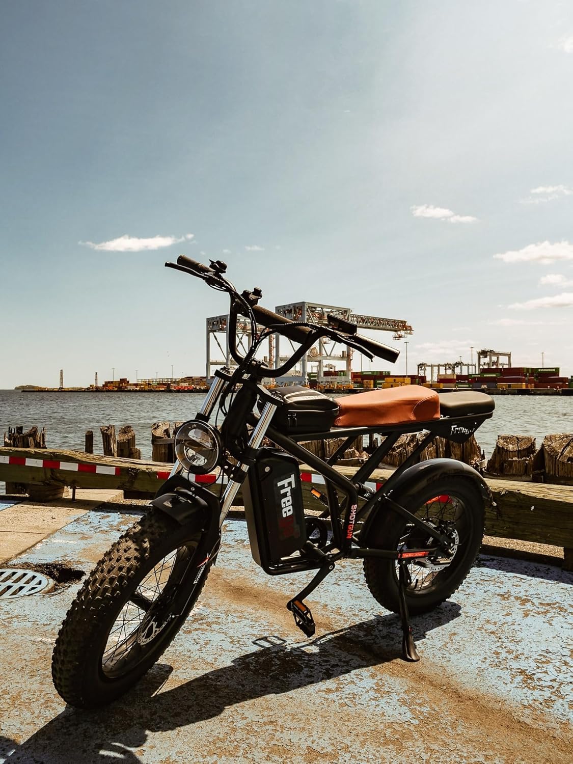 Freego Electric Bike for Adults, 1400W/48V/22.5Ah, F2 Pro 20" x 4.0" Fat Tires Electric Bicycle Removable Battery, 34MPH & 43 Miles Long Range Ebike 7-Speed UL Certified
